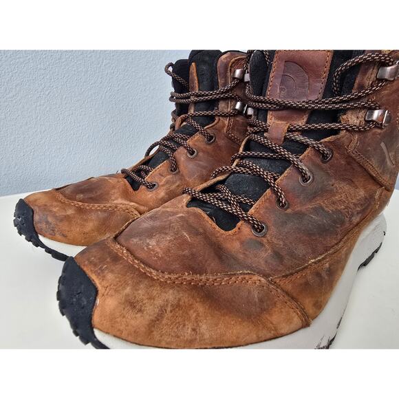 The North Face Men's Cradle DryVent Hiking Boots 9.5 Brown Waterproof Trail Work - Picture 12 of 13